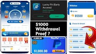 Lucky Fit App Real Or Fake - Lucky Fit App $1000 Withdrawal Proof - Lucky Fit App Kaise Use Kare