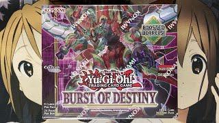 Opening My Burst Of Destiny Yugioh Booster Box TCG