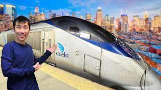 First Class on Amtrak's Acela! Shocking Price Trick on DC to Boston (or New York)