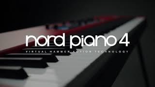 Clavier toucher lourd NORD PIANO 4 (vidéo de La Boite Noire)