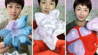 Asmr | Puffy Ice Foam Eating Sounds [Solo: 107] Compilation #2 