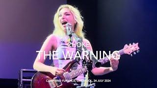 The Warning - CHOKE - Live 4k @ Camp and Furnace, Liverpool, 24 July 2024