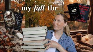 all of the books I want to read this Fall 