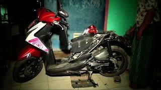 CARA PASANG SHOCK BREAKER MOTOR BEAT 2016