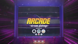 Twitch Retro Arcade Overlay Pack - 2021