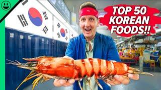 Must Try Before You Die!! Korea’s TOP 50 Street Foods!!