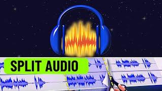 How to Split Audio in Audacity ( Very Easy )