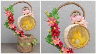 DIY Easter crafts. Easter composition