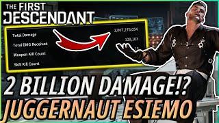 Juggernaut Esiemo is a MONSTER in 400%'s! | The First Descendant Guide