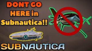 Why you shouldn't go to the Crash Zone in Subnautica #subnauticagame #subnautica #gaming