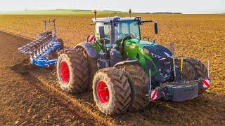 XL PLOUGHING in France - Lemken titan 18/ FENDT 942 GEN6