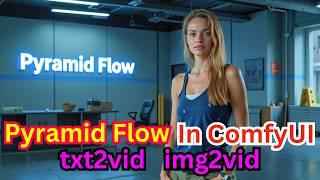 Pyramid Flow In ComfyUI - Tutorial Guide To Run AI Video Model Locally