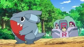 Pokemon:Funny Clips Team Rocket Vs Gible/Fukamaru