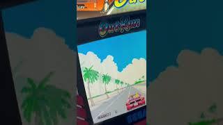 This started life as a Street Fighter 2 Arcade1Up cabinet. #streetfighter2 #outrun #arcade1up