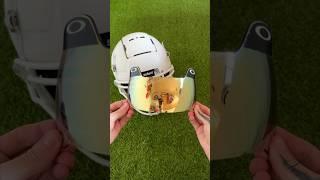 How to Put an Oakley Legacy Visor on a Schutt F7 #fyp #foryou #foryourpage #americanfootball