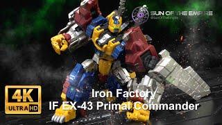 Iron Factory IF EX-43 Primal Commander | Legends Class Optimal Optimus Unboxing Q.Review 206