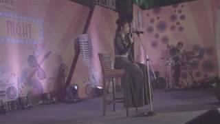 Shivangi Sharma singing live for a Retro night