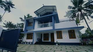 എല്ലാ സൗകര്യങ്ങളോടും കൂടിയ ഒരു 4BHK വീട് | 2800 SQFT Home | Traditional Contemporary Elevation