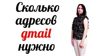 Сколько адресов можно создать в почте Gmail для работы со своим аккаунтом на YouTube. Для чего они.