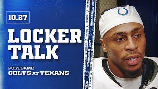 Locker Talk: Jonathan Taylor and Dayo Odeyingbo | Week 8 at Texans