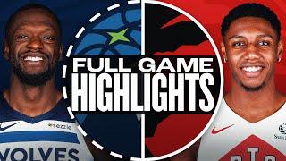 TIMBERWOLVES at RAPTORS | FULL GAME HIGHLIGHTS | November 21, 2024