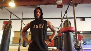 Aaron Toney - Heavy bag conditioning at JAM