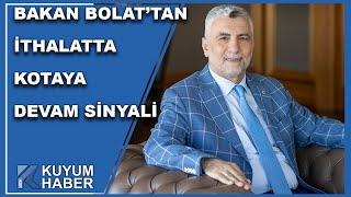 Altın İthalatında Kota Devam Edecek Mi? Ticaret Bakanı Ömer Bolat Merak Edilen Soruyu Cevaplandırdı