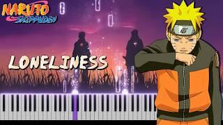 Naruto Shippuden OST - Loneliness | Piano Cover [FREE MIDI]