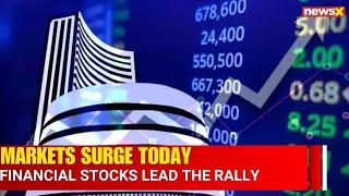 Indian Markets Rally with All Sector Indices in the Green, Financial Stocks Soar | NewsX
