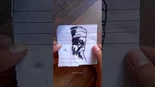 #waheguruji paper fold #art #waheguru #ekonkar #gurunanakdevji #girubabeulahse #khalsa #wmk #drawing