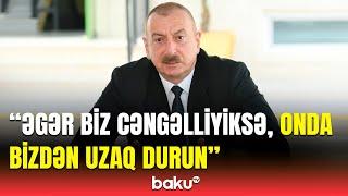 Prezident İlham Əliyevdən Cozef Borrelə sərt sözlər