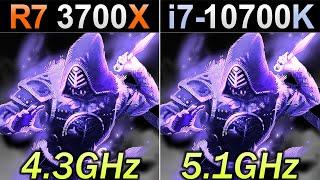 Ryzen 7 3700X (4.3GHz) Vs. i7-10700K (5.1GHz) | 28 Games Benchmarks