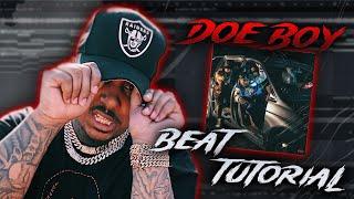 How To Make SINISTER TRAP Beats for DOE BOY (BEEZY) | FL Studio Tutorial