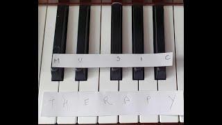 SUBJECTS OF PIANO LITERATURE AND MUSIC THEORY:  MUSIC-THERAPY