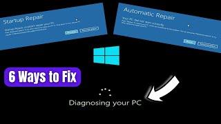 How to Fix Windows Stuck on Diagnosing Your PC at startup - (6 ways to Fix) in 2024