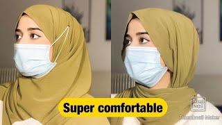 How to Wear Mask With Hijab |Very comfortable |