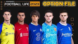 Option File Winter Transfer Efootball Life 2023 | Teguh Tanker