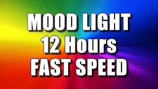 COLOR CHANGING MOOD LIGHT (12 Hours – FAST SPEED) Multi Colour Screen – Relaxing Rainbow colours