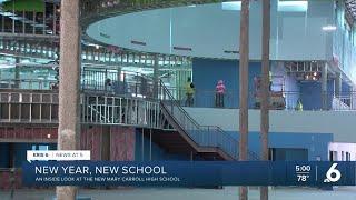 A look inside the new Carroll High School building