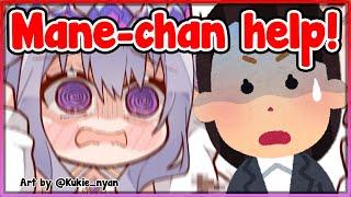 [ENG SUB/Hololive] Biboo's cat suddenly gone and Biboo panic called Mane-chan for help