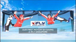 iFLY SINGAPORE - TRYING INDOOR SKYDIVING FOR THE FIRST TIME│VAL COMBIS