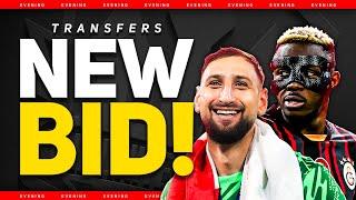 Osimhen & Donnarumma BID? Gyokeres Deal CLOSE? Man Utd Transfer News