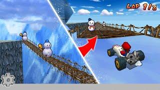 Finishing My Cool Cool Mountain Mod for Mario Kart DS [Track Revamp]