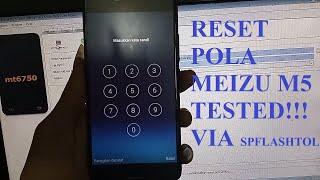 cara reset pola meizu m5 tested 100%