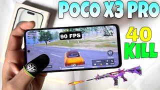 Poco X3 Pro bgmi and pubg gameplay with handcam | 90 FPS | 40 kills | performance test poco X3 Pro