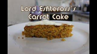 Critical Role - Lord Eshteross's Carrot Cake