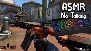 ASMR Gaming | CSGO COMPETITIVE | Keyboard Sounds + No Talking