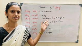 Words to say instead of very  | Vi's learning path | In Tamil