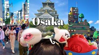 Osaka Street Food, Historical Buildings and Universal Studios Japan! 