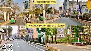 The whole Sylhet City at a glance